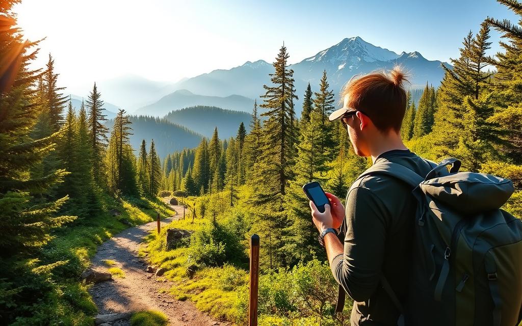 gps turystyka piesza