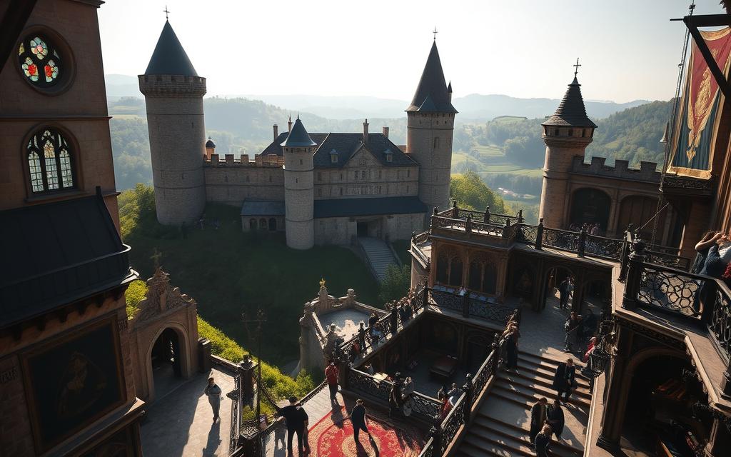 zwiedzanie zamek czocha zwiedzani